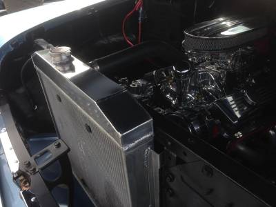 Customer's engine compartment