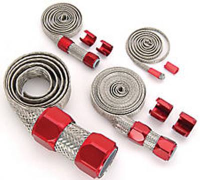 Big Dog Performance Parts - Braided Hose Sleeve Kit -- Your Choice of Color