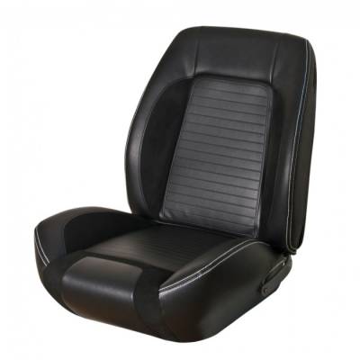 TMI Products - 1967 - 1968 Camaro Sport R Seat Front Bucket and Non-Folding Rear Bench Seat Upholstery
