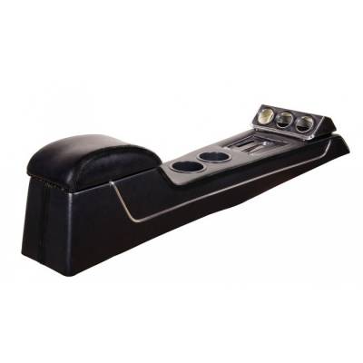 TMI Products - 1967 Camaro Sport Deluxe Full-Length Console with Chrome Trim
