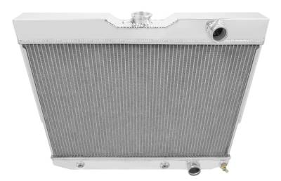 Champion Cooling Systems - Champion Four Row Aluminum Radiator 1960-1965 GM Chevy Chevelle El Camino Impala Bel Air Biscayne MC281