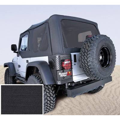 Rugged Ridge - XHD Soft Top, Black, Tinted Windows; 97-06 Jeep Wrangler TJ