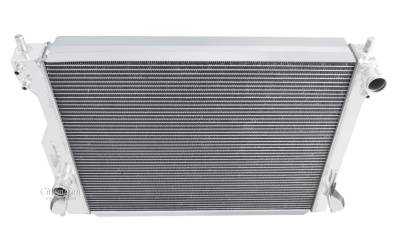 Champion Cooling Systems - Champion 2 Row Aluminum Radiator for 2005-2014 Mustang V8 EC2789