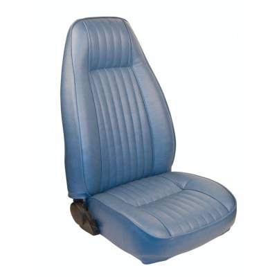 TMI Products - Standard High Back Seat Upholstery for 1981 - 1984 Mustang Coupe, Cobra or Hatchback Front Only