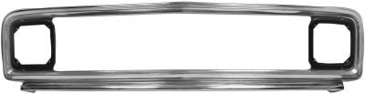 Dynacorn - Chrome Grille for 1971 - 1972 Chevy Pick Up Truck w/o Center Bar