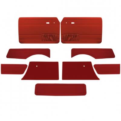 TMI Products - Full Panel Set for 1968 - 74 Type III Squareback, Vinyl, With or Without Pockets - 9 pc. Set