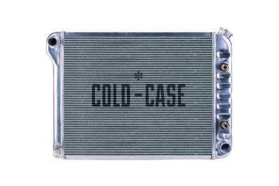 Cold Case - 68-79 Nova Small Block Aluminum Radiator Automatic Transmission Cold Case Raditors