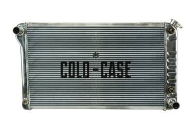 Cold Case - 68-72 GTO Aluminum Radiator Automatic Transmission Cold Case Radiators