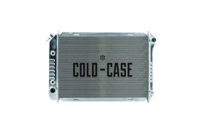 Cold Case - 87-93 Mustang Fox Body Aluminum Radiator Automatic Transmission Cold Case Radiators