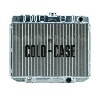 Cold Case - 67-70 Mustang SB 24 Inch Aluminum Performance Radiator MT Cold Case Radiators