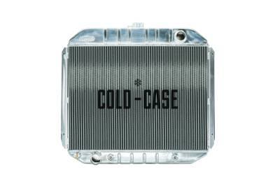 Cold Case - 78-79 Ford Bronco Aluminum Radiator And 12 Inch Fan Kit Dual Cold Case Radiators