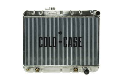 Cold Case - 65 GTO Tri-Power Aluminum Radiator W/O AC MT Cold Case Radiators