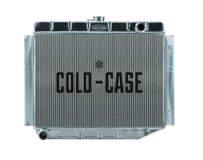 Cold Case - 70-74 E Body Challenger Aluminum Performance Radiator MT 17x26 Inch Cold Case Radiators