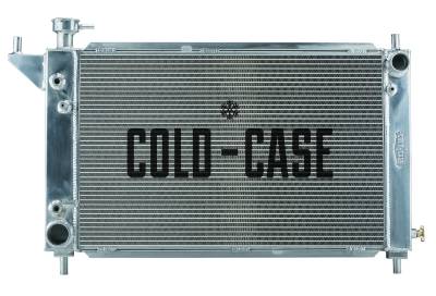 Cold Case - 94-95 Mustang Aluminum Performance Radiator Automatic Transmission Cold Case Radiators