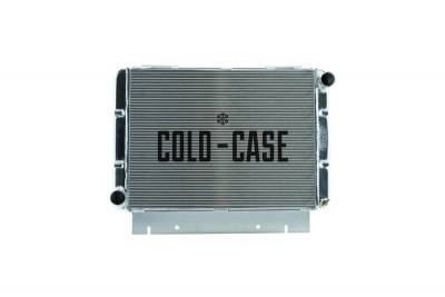 Cold Case - 60-63 Galaxie Side Tank Aluminum Performance Radiator Manual Transmission Cold Case Radiators