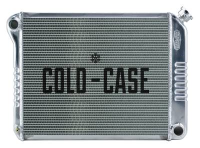 Cold Case - 68-79 Nova Small Block Aluminum Radiator Manual Transmission Cold Case Radiators