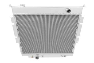 Champion Cooling Systems - Champion Four Row Aluminum Radiator 83-94 F-Series Pickups- Diesel Engine