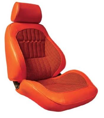 Distinctive Industries - 1967-1968 Camaro Touring II Front Bucket Seats Assembled, Houndstooth