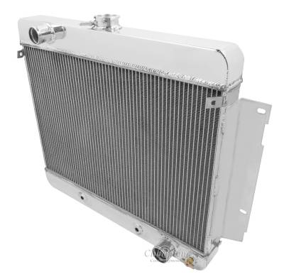 Champion Cooling Systems - Champion 3 Row Aluminum Radiator Combo for 1969 -1970 Chevy Impala, Bel Air CC345FANRLY - Image 2