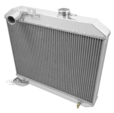 Champion Three Row All Aluminum Radiator for Willys Jeeps Trucks and Wagons CC5241