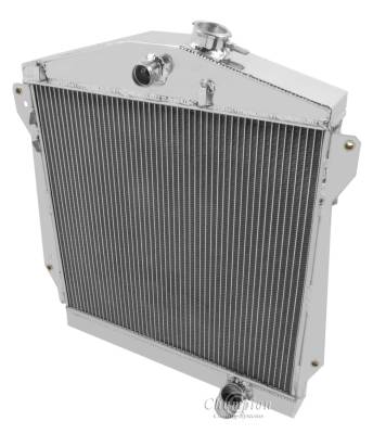 Champion Cooling Systems - Champion 3 Row Aluminum Radiator for 1943-1948 Chevy Cars CC4348 - Image 2