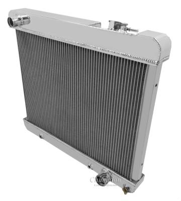 Champion Cooling Systems - Champion 3 Row Aluminum Radiator for 1967 - 1970 Mustang, Maverick, Comet with Straight Six Engines CC329 - Image 2