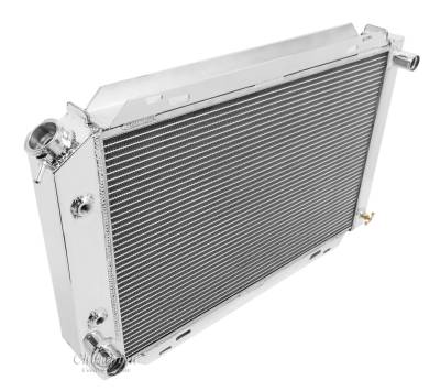 Champion Cooling Systems - Champion 3 Row Aluminum Radiator for 1979 - 1993 Ford Mustang CC138 - Image 2