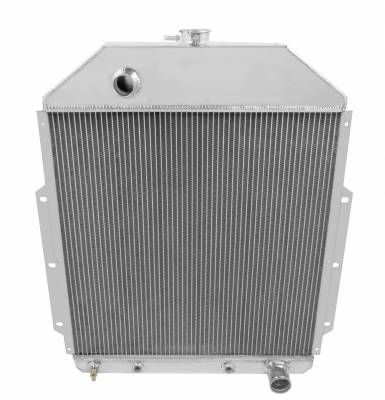 Champion Cooling Systems - Champion Two Row Aluminum Radiator for 1942-1952 Ford Truck w/ Chevy Conversion EC4252CH - Image 2