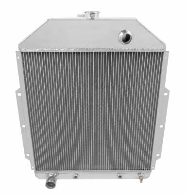 Champion Cooling Systems - Champion Two Row Aluminum Radiator for 1942-1952 Ford Truck w/ Ford V8 EC4252FD - Image 2