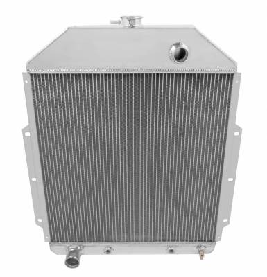 Champion Cooling Systems - Champion Three Row Aluminum Radiator for 1942-1952 Ford Truck w/ Ford V8 CC4252FD - Image 2