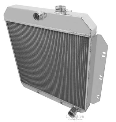 Champion Cooling Systems - Champion Cooling Two Row All Aluminum Radiator 1960-1962 Chevy Truck EC6062 - Image 2