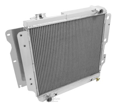 Champion Cooling Systems - Champion Two Row All Aluminum Radiator 87-06 Jeep Wrangler YJ-TJ EC2101 - Image 2