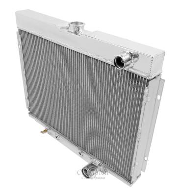 Champion Cooling Systems - Champion Four Row Aluminum Radiator MC338 1967 to 1969 Ford Mustang, Cougar, Fairlane - Image 2