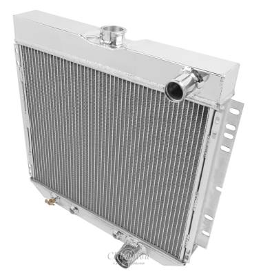 Champion Cooling Systems - Champion Four Row Aluminum Radiator for 1963 to 1970 Ford Mustang, Cougar, Fairlane MC340 - Image 5