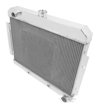 Champion Cooling Systems - Champion Cooling Three Row Aluminum Radiator 1973 - 1986 Jeep CJ with Chevy V8 CC1919 - Image 2