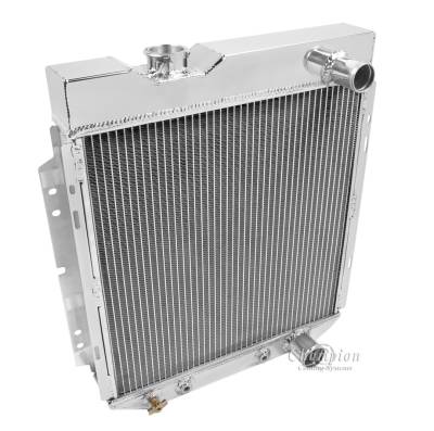 Champion Cooling Systems - Champion Two Row Aluminum Radiator fits 60-66 Ford Ranchero, Falcon, Mustang. Econoline, Comet & Model T EC259 - Image 2