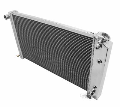 Champion Cooling Systems - Champion Two Row All Aluminum Radiator 1968-1985 GM, Chevy, Buick, Olds, Pontiac EC161 - Image 2