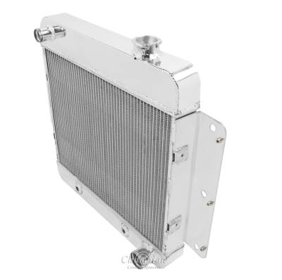 Champion Cooling Systems - Champion Cooling Three Row All Aluminum Radiator for 1962 -1967 Chevy Nova Inline Six CC255 - Image 2