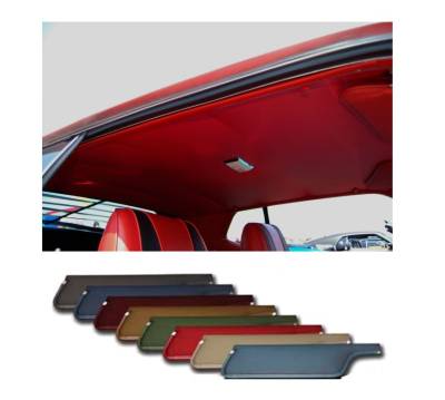 Seats & Upholstery  - Mustang Upholstery - Headliners, Visors & Sailpanels