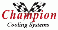 Champion Cooling Systems - Aluminum Fan Shroud FS2375 Plus Two 10" Fans