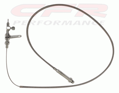 CHEVY 56" KICKDOWN CABLE KIT (TH-350 TRANSMISSION)