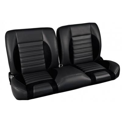 TMI Pro Series Seats - Ford Trucks - TMI Products - 1957-79 Ford Truck Sport R Pro-Classic - Complete Split Back Bench Seat - From TMI Made in the USA