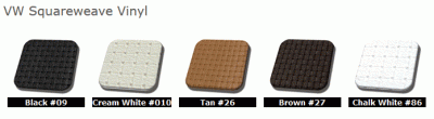 TMI Products - 1958-64 VW Volkswagen Bug Beetle Sedan Original Style Seat Upholstery, Front and Rear - Image 3