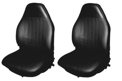 TMI Products - 1973 VW Volkswagen Bug Beetle Sedan Original Style Seat Upholstery, Front and Rear - Image 1