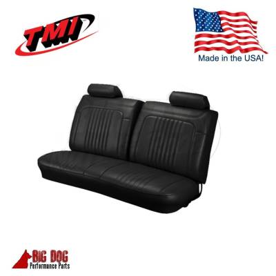 TMI Products - 1971 - 1972 Chevelle Convertible Front and Rear Bench Seat Upholstery - Image 2
