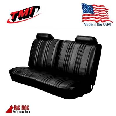 TMI Products - 1969 Chevelle Front and Rear Bench Seat Upholstery - Image 2