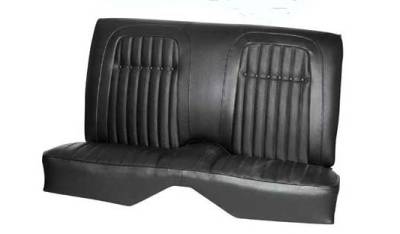Camaro Upholstery - Seat Upholstery - TMI Products - 1969 Camaro Convertible Deluxe Comfortweave Rear Seat Upholstery