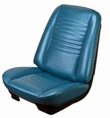 TMI Products - 1967 Chevelle Convertible Front Bucket and Rear Bench Seat Upholstery - Image 3