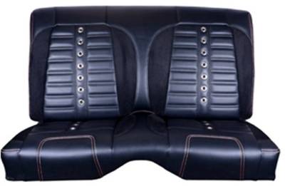 TMI Products - 1969 Camaro Sport XR Premium Front Bucket and Rear Seat Upholstery, Folding Rear - Image 2