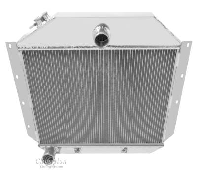 Champion Cooling Systems - Champion Three Row Aluminum Radiator for 1951 - 1957 International L110-L132 CC5157 - Image 2